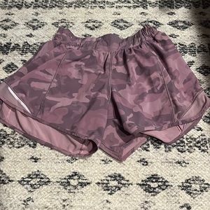 Dark Pink and Light Pink Lululemon Shorts